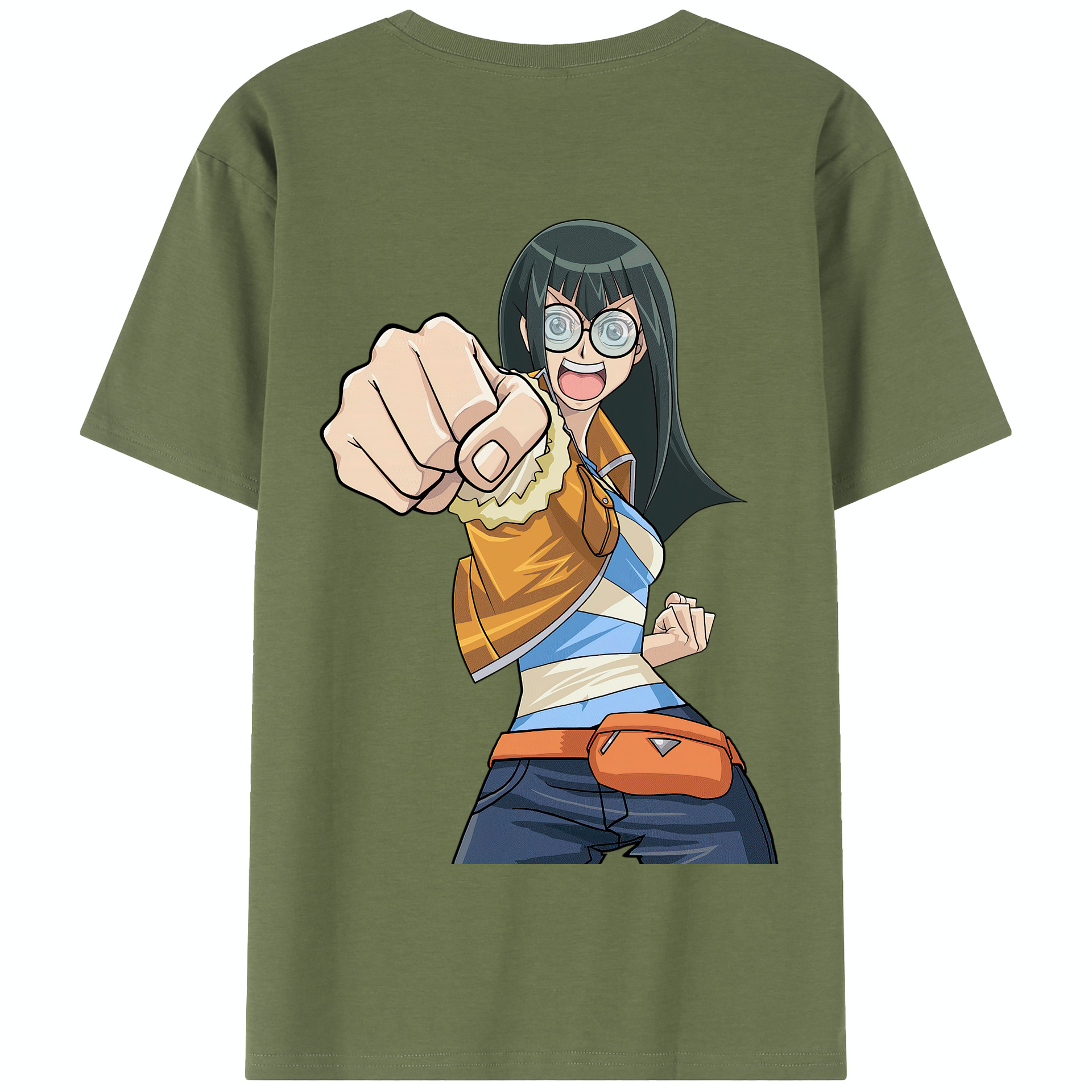 （画像用） 遊☆戯☆王 Yu-Gi-Oh! 綿100％半袖Tシャツ（背面プリント）